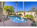 Refreshing pool and spa perfect for entertaining at 525 Summer Mesa Dr, Las Vegas, NV 89144