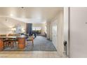 A spacious living room is visible from the entry way at 211 E Flamingo Rd # 610, Las Vegas, NV 89169