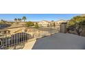 Deck overlooking neighborhood with mountain views at 373 Via Sonador, Henderson, NV 89012