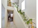 Bright entryway with staircase leading to upper level at 5029 Bloodhound St, Las Vegas, NV 89122