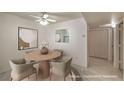 Charming dining area with a wood table and four chairs at 2725 S Nellis Blvd # 1096, Las Vegas, NV 89121