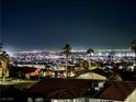 Night view of city lights from a home's rooftop at 1904 Las Palmas Ln # 203, Laughlin, NV 89029