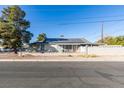 House exterior view, showcasing a single story home at 4690 E Utah Ave, Las Vegas, NV 89104