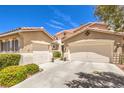 Two-car garage and charming curb appeal at 1590 Sabatini Dr, Henderson, NV 89052