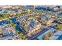 Aerial view of an apartment building and surrounding area at 7151 S Durango Dr # 214, Las Vegas, NV 89113