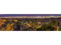 Night time aerial view of a luxury residential area overlooking the Las Vegas Strip at 3 Palmbrook Ln, Henderson, NV 89052