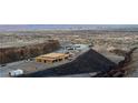 Panoramic aerial view of home construction site overlooking city landscape, showcasing scale and potential at 495 Cityview Ridge Dr, Henderson, NV 89012