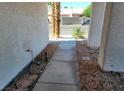 Sidewalk leading to the entrance of the house at 5402 Night Swim Ln, Las Vegas, NV 89113