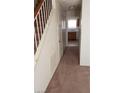 Interior hallway with carpet and access to kitchen at 4801 Fiesta Lakes St, Las Vegas, NV 89130