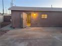 Small patio with access to a studio apartment at 609 W Victory Rd, Henderson, NV 89015