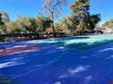 Well-maintained tennis court, ideal for friendly matches at 730 S Royal Crest Cir # 445, Las Vegas, NV 89169