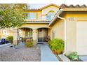 Inviting front entrance with landscaping and walkway at 7317 Wild Roar Ave, Las Vegas, NV 89129