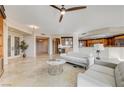 Elegant living room with hardwood floors and city views at 9101 Alta Dr # 502, Las Vegas, NV 89145