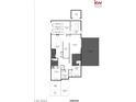 Detailed floor plan showcasing the layout of the house, including room dimensions and placement of key features at 4440 E Boston Ave, Las Vegas, NV 89104