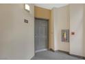 Apartment entry with gray door and fire extinguisher at 8777 W Maule Ave # 1094, Las Vegas, NV 89148