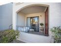 Private patio with seating area, perfect for relaxing at 950 Seven Hills Dr # 2017, Henderson, NV 89052