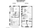 Two-story floor plan, 1812 sq ft, includes 3 bedrooms and 2 baths at 8629 Ensworth St 111, Las Vegas, NV 89123