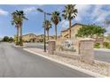 Community entrance with Maravilla sign and palm trees at 5648 Ancient Agora St, North Las Vegas, NV 89031