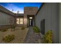 Inviting entryway with walkway and drought-tolerant landscaping at 8838 Sorrel Hills Ct, Las Vegas, NV 89113