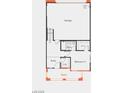 First floor plan showing bedroom, bath, and garage at 4748 Parkarbor Ave, Las Vegas, NV 89141
