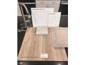 Luxury vinyl plank flooring, upgraded quartz countertops, and sleek faucet at 4764 Parkarbor Ave, Las Vegas, NV 89141