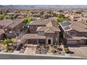 Luxury home with solar panels and mountain views at 2717 Mona Lisa St, Henderson, NV 89044