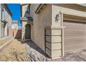 Front entrance with a walkway and landscaping at 8272 Southern Cross Ave, Las Vegas, NV 89131