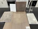 Kitchen design showing flooring, cabinetry, and countertop options at 575 Preston Oak, Las Vegas, NV 89138