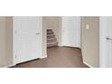 Interior entryway with stairs and doors at 7906 Woolly St, Las Vegas, NV 89149