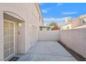 Private patio, perfect for relaxing and outdoor enjoyment at 513 Rafkin Pl, Henderson, NV 89052