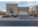 Modern single-story home with two-car garage at 7017 Solana Ridge Dr, North Las Vegas, NV 89084