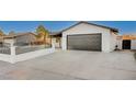 Newly remodeled home with modern curb appeal and a large yard at 1208 Marion Dr, Las Vegas, NV 89110