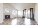 Spacious living room with sliding door to balcony at 2725 S Nellis Blvd # 2197, Las Vegas, NV 89121