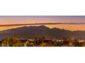 Scenic view of mountains at sunset from rooftop at 3 Pine Hollow Dr, Henderson, NV 89052