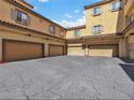 Spacious condo garages with ample parking space and convenient access at 5915 Nuevo Leon St # 7, North Las Vegas, NV 89031