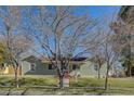 Charming single story home with a well-manicured lawn and mature trees at 429 Ash St, Boulder City, NV 89005