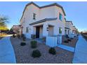 Modern two-story townhome with front yard landscaping at 846 Star Estates Ave, North Las Vegas, NV 89086