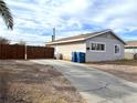 Property with a concrete driveway and space for multiple cars at 2257 Colebrook St, Las Vegas, NV 89115