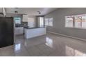 Modern kitchen with stainless steel appliances and granite counters at 4470 Peterson Dr, Las Vegas, NV 89103