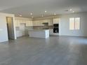 Spacious kitchen featuring an island and modern appliances at 5012 Notting Hill Ave, Las Vegas, NV 89139