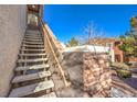 Exterior stairs leading to a building entrance at 9303 Gilcrease Ave # 2177, Las Vegas, NV 89149