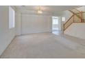 Bright dining room with hardwood floors and a chandelier at 3107 Lenoir St, Las Vegas, NV 89135