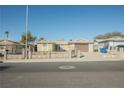 Single-story house with attached garage and fenced yard at 6770 Laronda Ln, Las Vegas, NV 89156