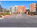 The gated entrance to the Manhattan Condominiums offers secure access for both residents and visitors at 38 E Serene Ave # 134, Las Vegas, NV 89123