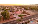 Property with a house, large lot, and a pool visible in the distance at 5353 Dorrell Ln, Las Vegas, NV 89131