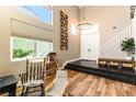 Bright and spacious entryway with high ceilings and elegant flooring at 2924 Rain Lily Ct, Las Vegas, NV 89117