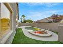 Inviting backyard oasis featuring a refreshing pool and relaxing spa at 10369 Niagara Falls Ln, Las Vegas, NV 89144