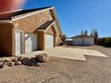 Three-car garage with additional detached two-car garage at 425 Ross Ave, Overton, NV 89040