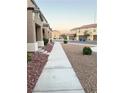 Sidewalk view of the community at 5197 Silica Chalk Ave, Las Vegas, NV 89115