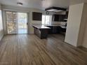 Spacious kitchen with island and modern appliances at 1732 Monte Alban Dr, North Las Vegas, NV 89031